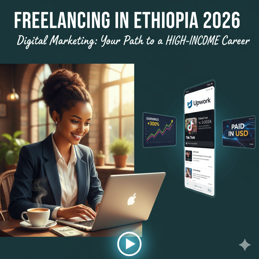 Freelancing and Digital Marketing: Your Path to a High-Income Career in Ethiopia